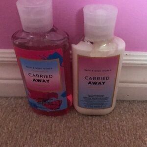 Bath & Body Works Carried Away Shower Gel and Lotion Set